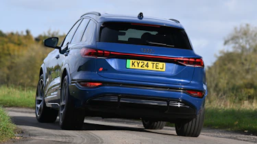 Audi Q6 e-tron - rear cornering