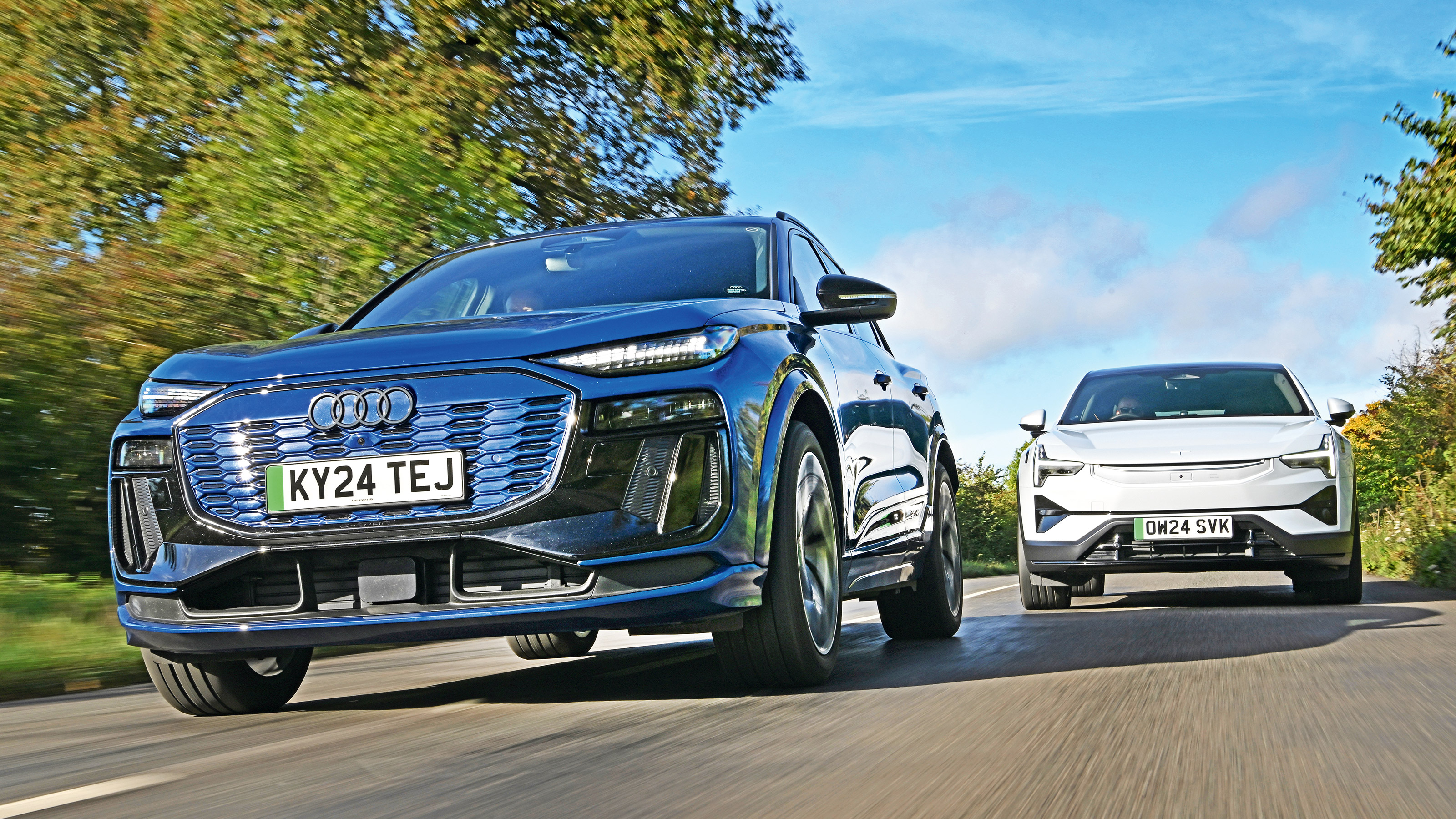 Audi Q6 e-tron vs Polestar 3