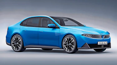 BMW 3 Series 'Neue Klasse' render (watermarked) - front