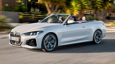 BMW 4 Series Convertible - front corner road