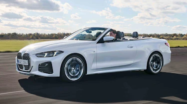 BMW 4 Series Convertible - front corner track