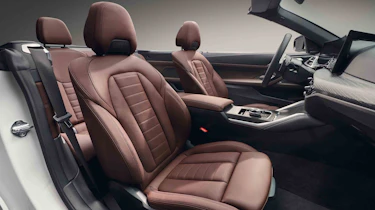 BMW 4 Series Convertible - front seats