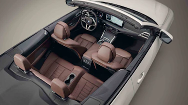 BMW 4 Series Convertible - interior overhead