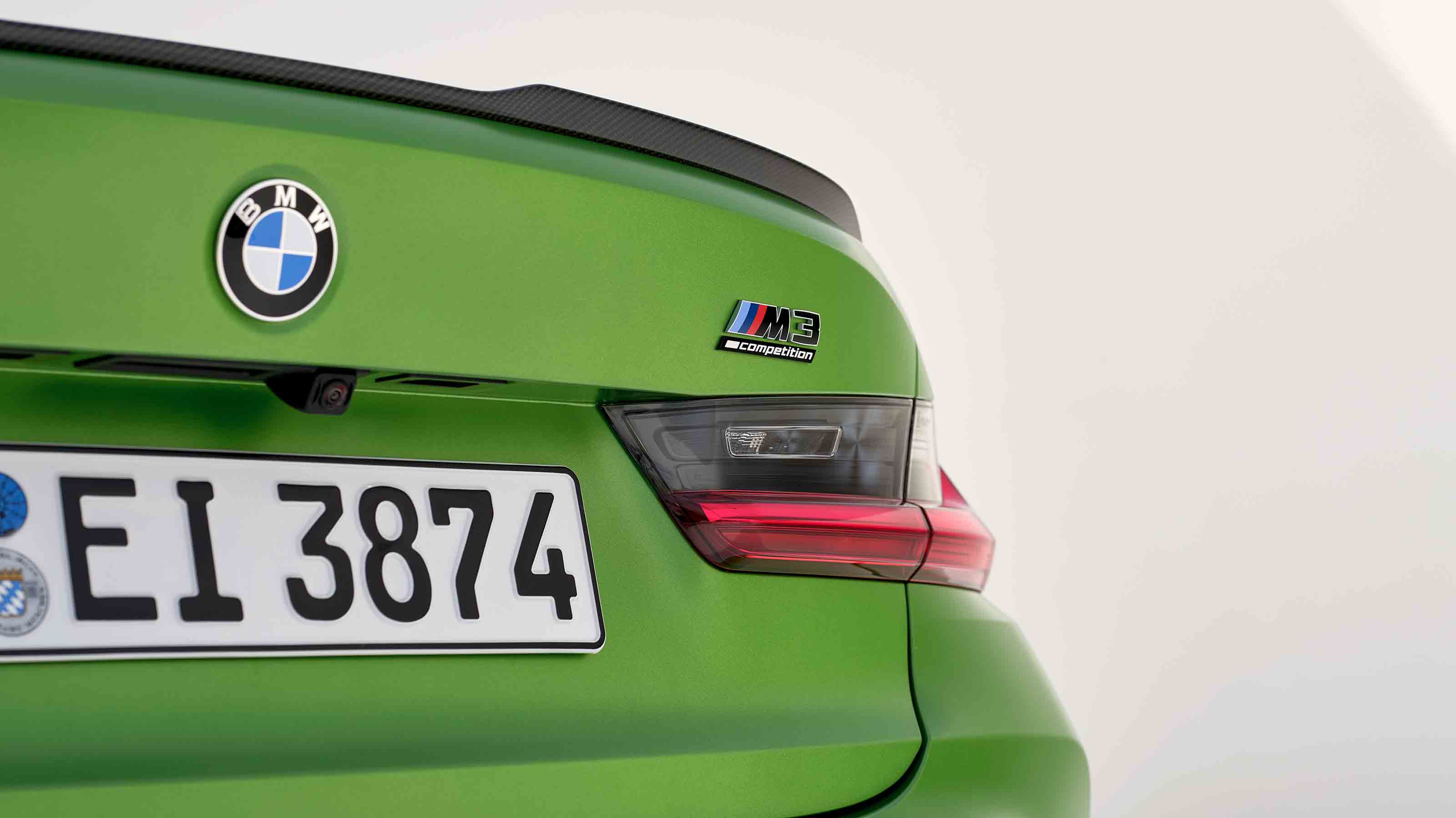 BMW M3 Competition - rear static detail