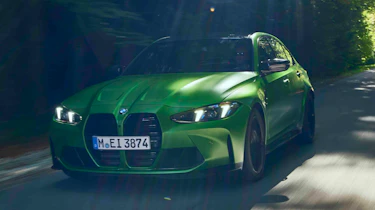BMW M3 Competition - front tracking