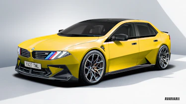 2028 BMW M3 render (watermarked)
