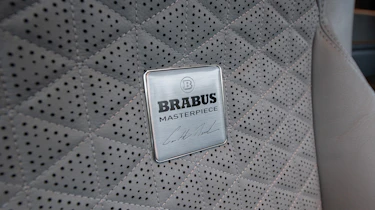 Brabus Big Boy 1200 - plaque on seat