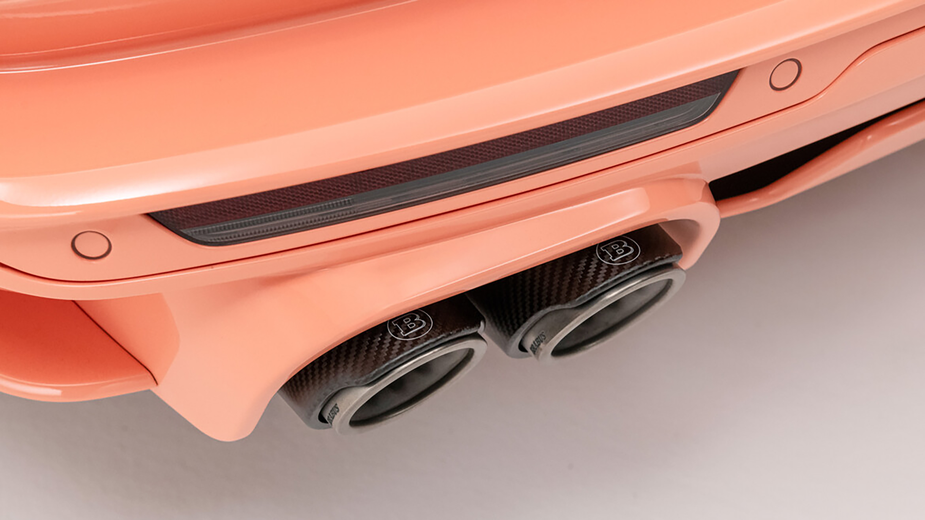 Brabus 600 Peetch - exhaust
