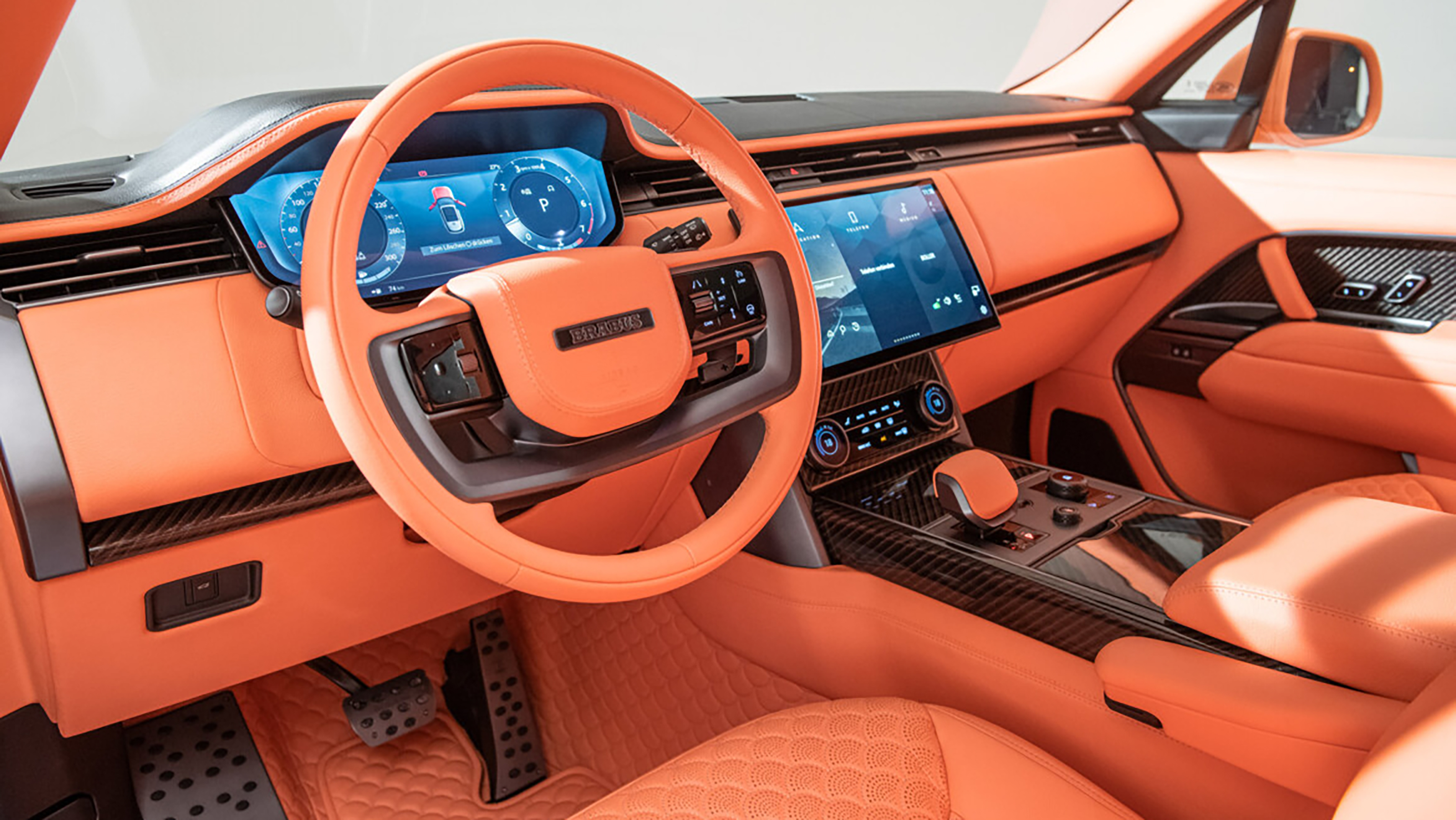 Brabus 600 Peetch - steering wheel
