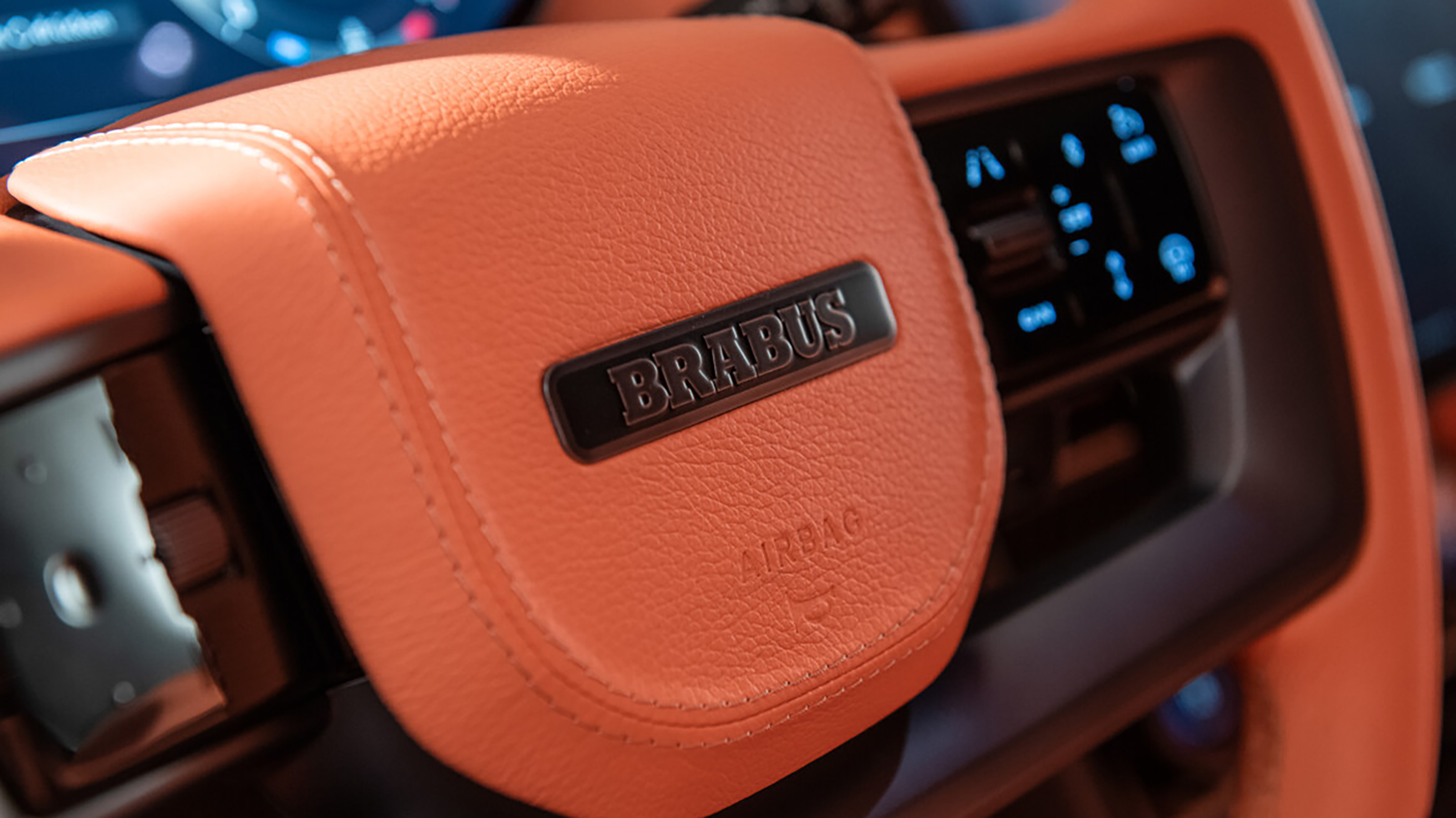Brabus 600 Peetch - wheel controls