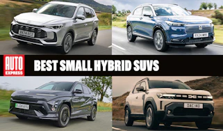 Best small hybrid SUVs - header image