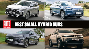 Best small hybrid SUVs - header image