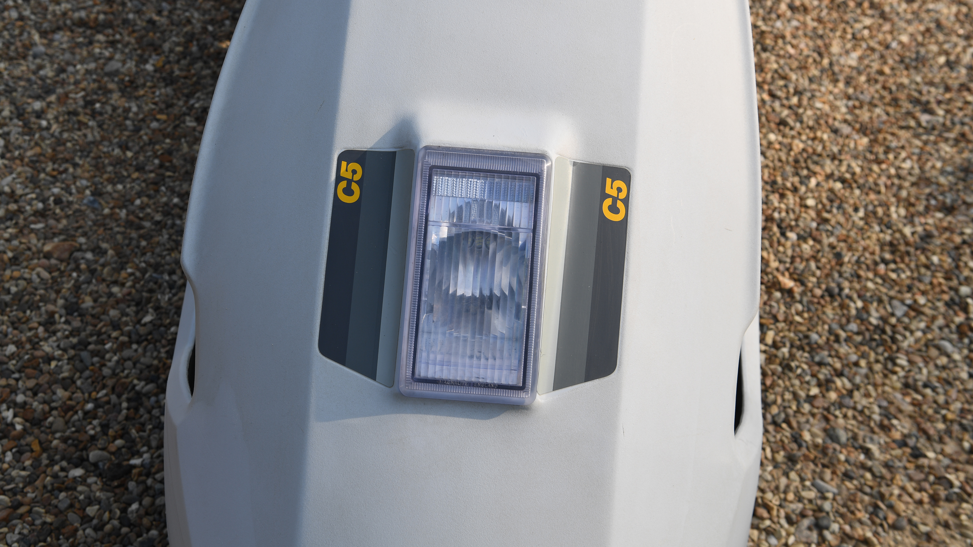 Sinclair C5 - headlight