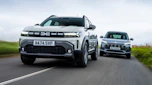 Dacia Duster and MG ZS - front tracking