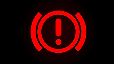 Brake warning light