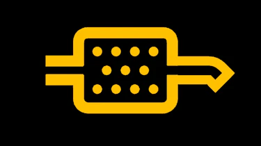 DPF warning light