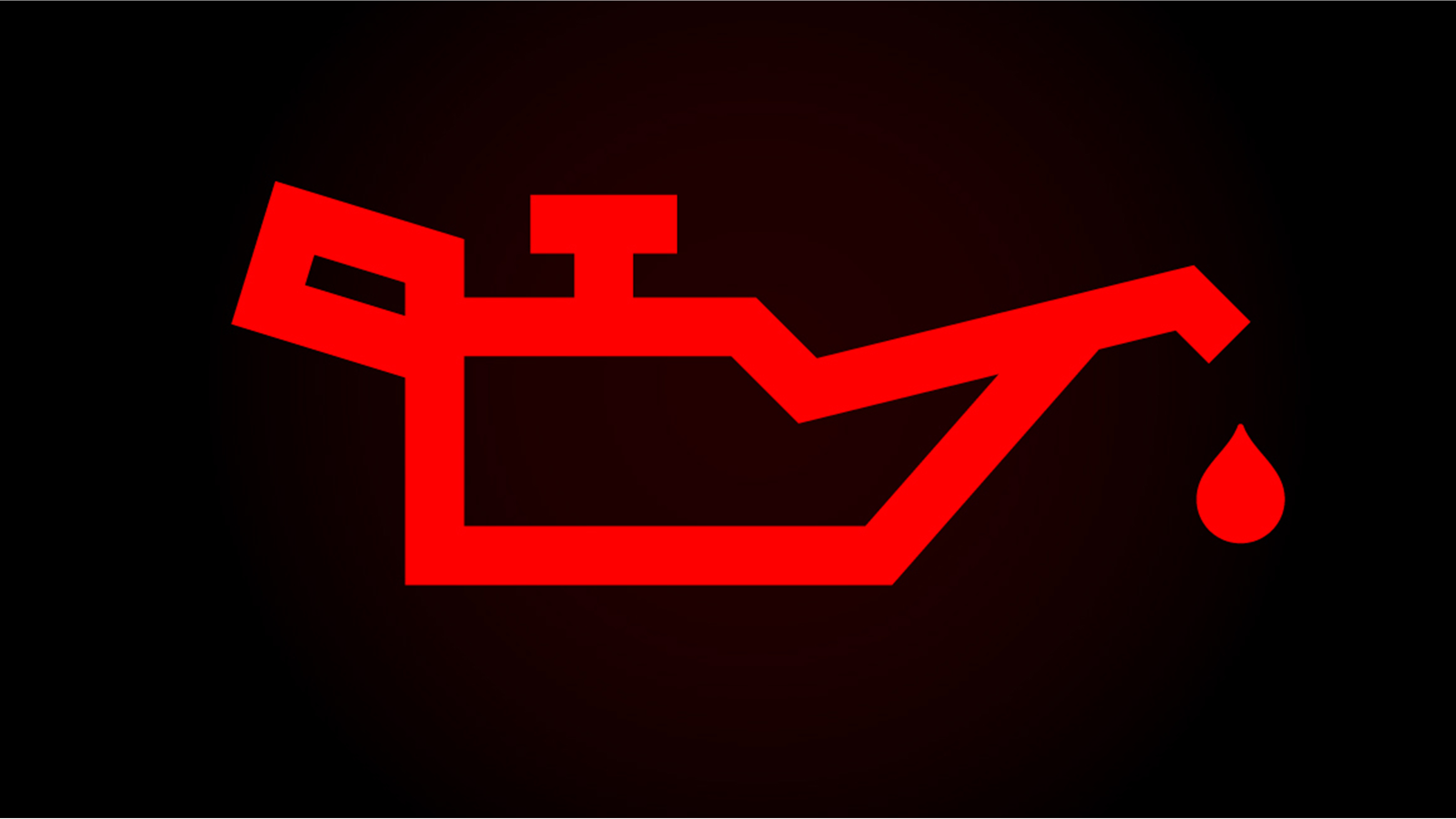 Oil warning light