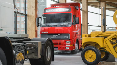 Volvo FH12 on display in World of Volvo museum