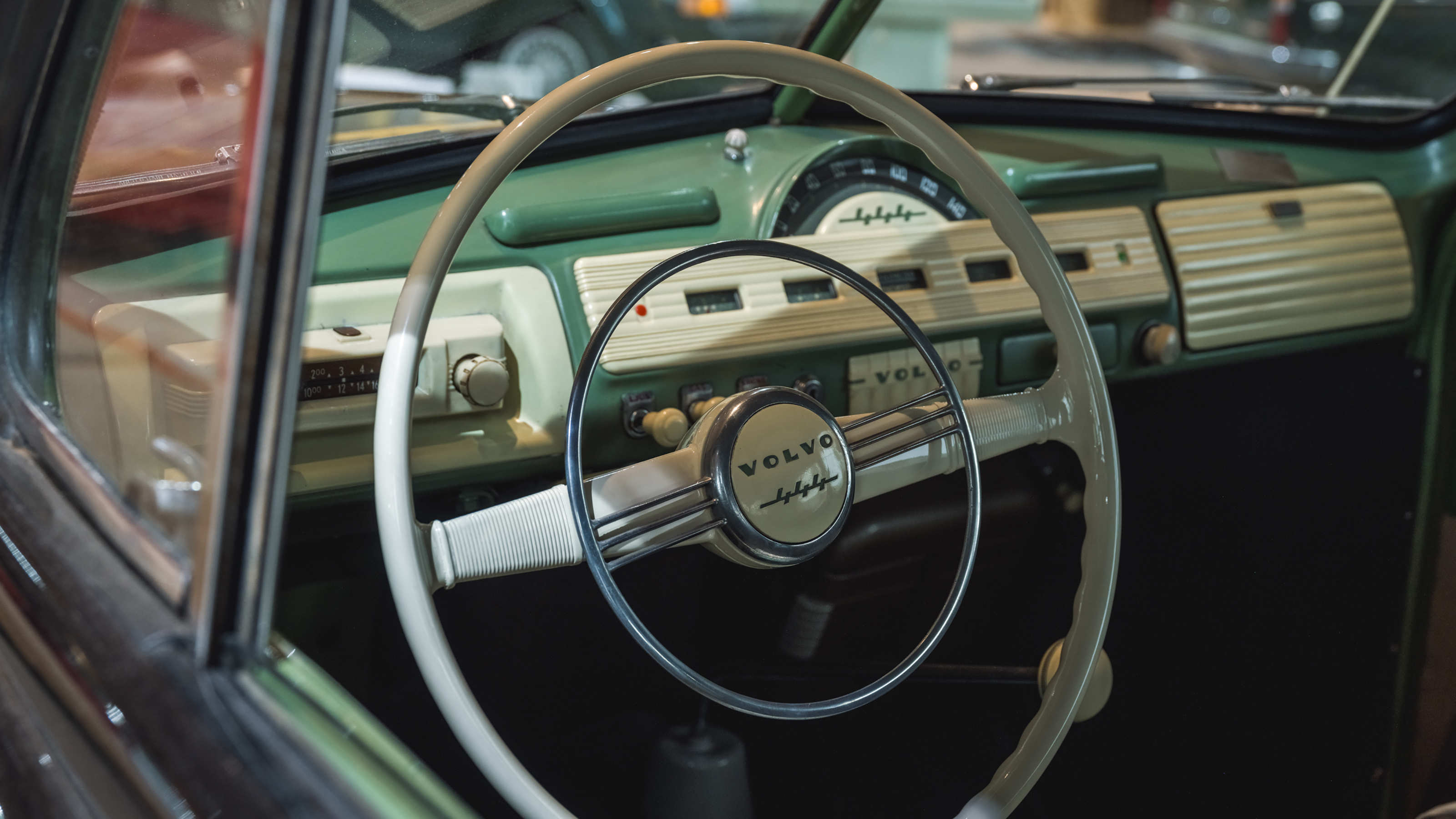 Classic Volvo dashboard
