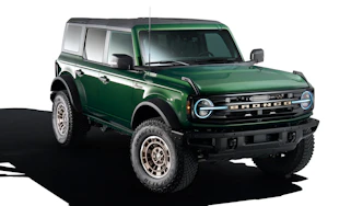 Ford Custom Garage Packages Sinister Bronze Ford Bronco - front 3/4