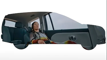 Hyundai Ioniq 9 teaser - side profile outline
