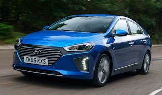 Hyundai Ioniq - front tracking