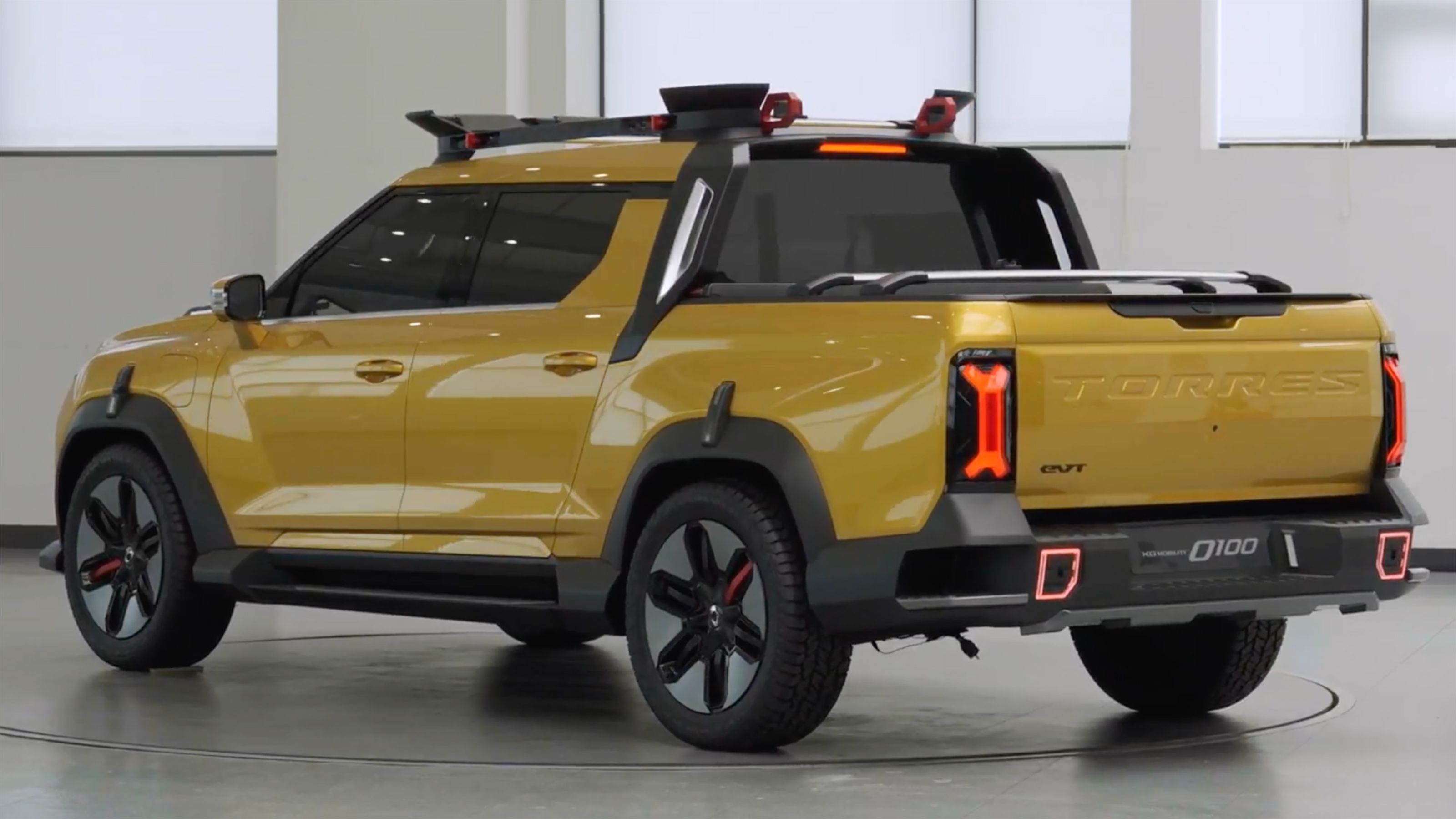 New KGM 0100 concept - rear 3/4