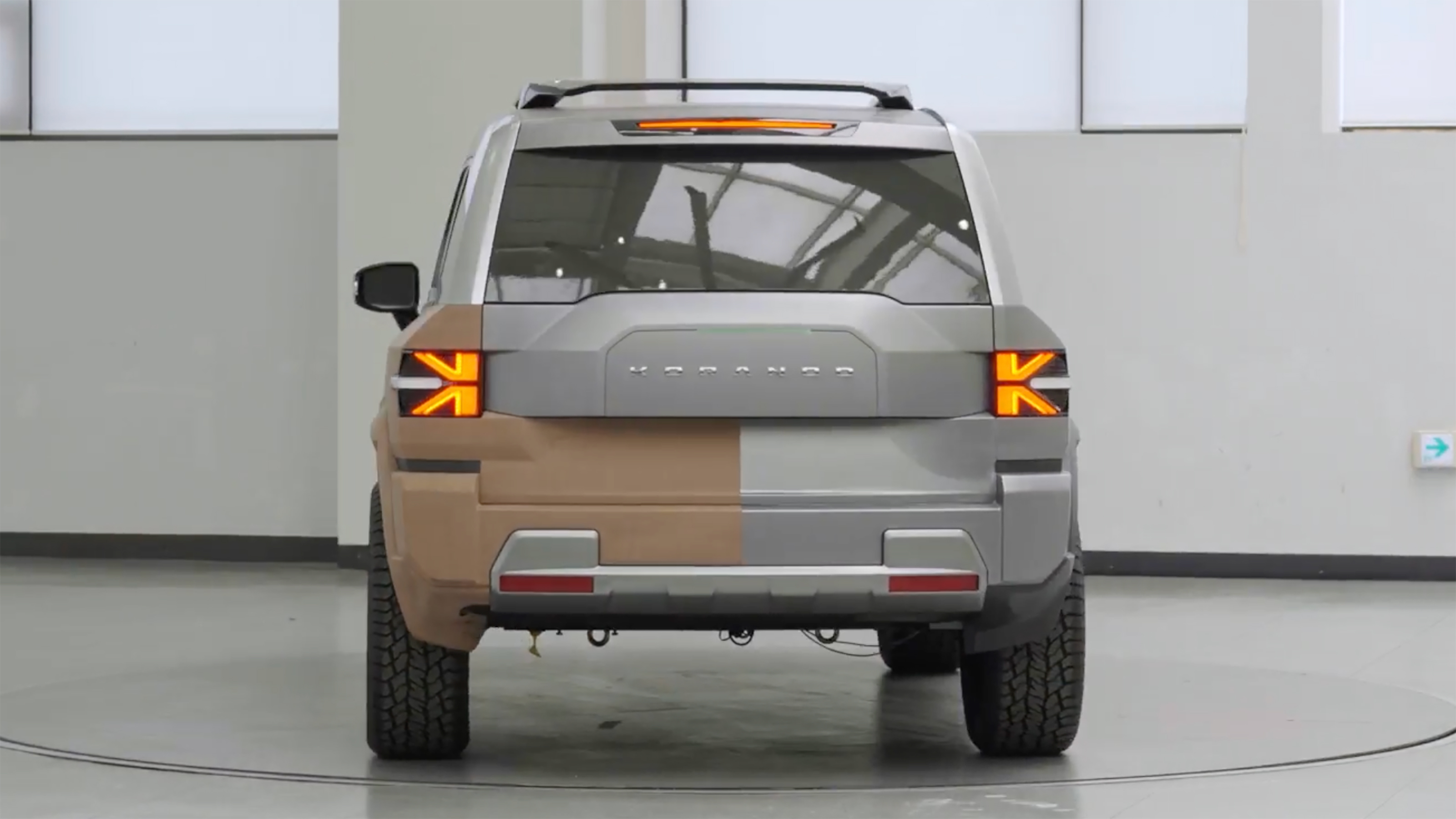 New KGM KR10 concept - rear end
