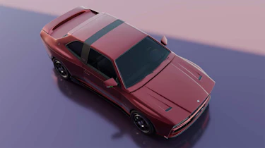 Maserati Biturbo Shamal - overhead
