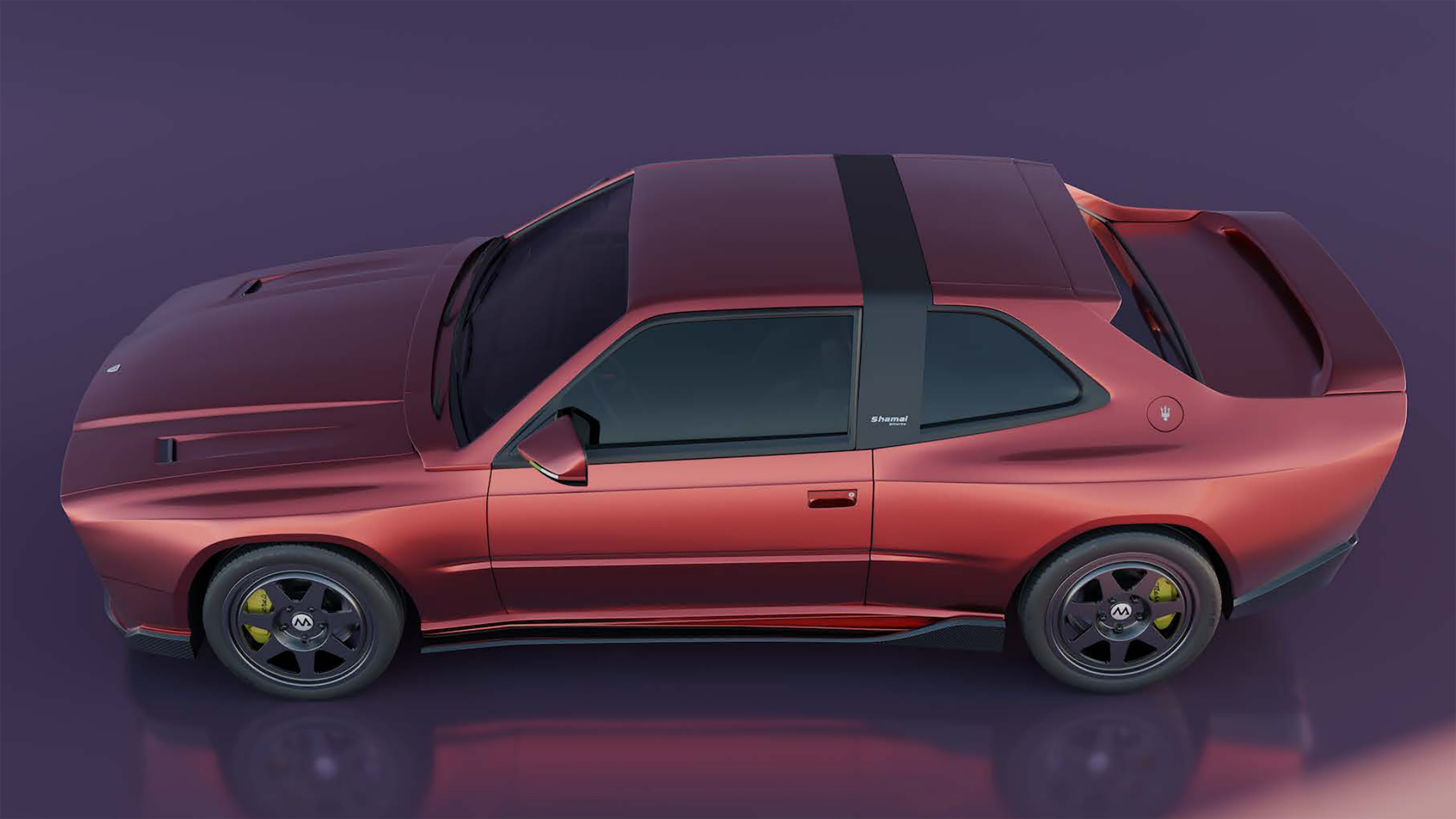 Maserati Biturbo Shamal - side profile