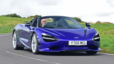 McLaren 750S Spider - front cornering