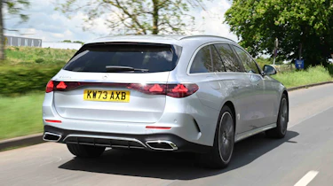 Mercedes E-Class Estate - rear tracking