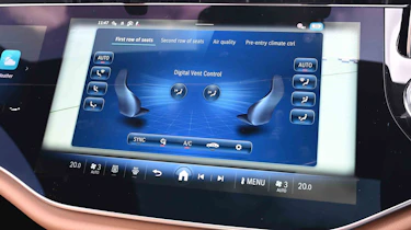 Mercedes E-Class Estate - seat heating and ventilation controls