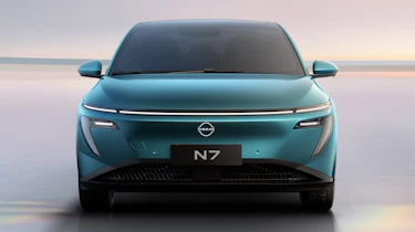Nissan N7 electric saloon - front end