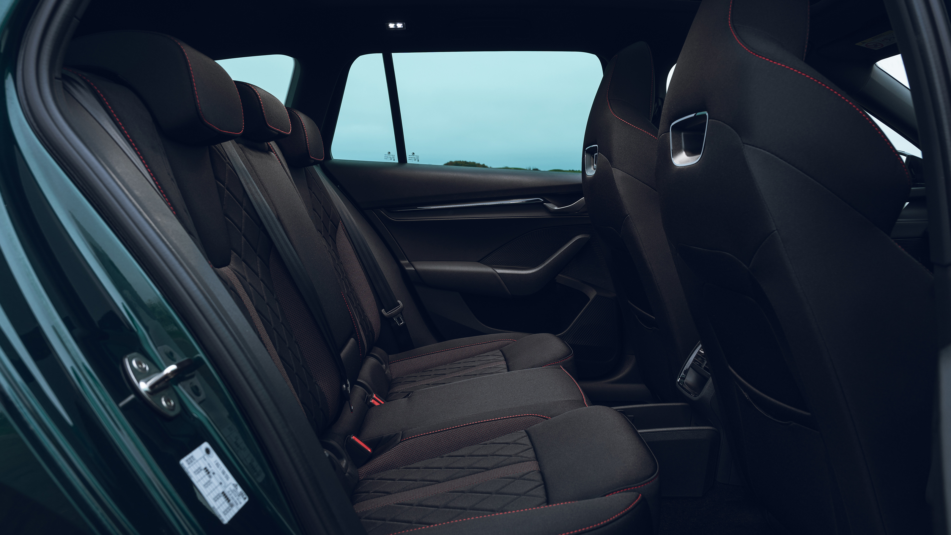 Skoda Octavia Estate vRS - rear seats