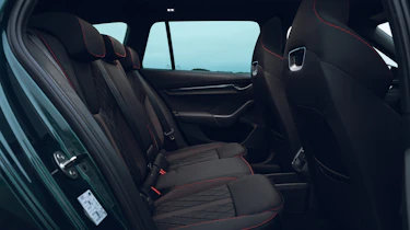 Skoda Octavia Estate vRS - rear seats
