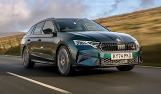 Skoda Octavia Estate vRS - front tracking