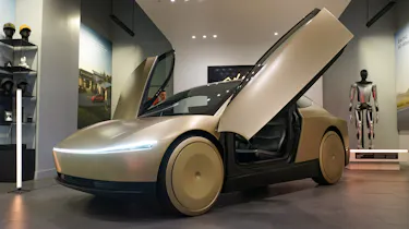 Tesla Cybercab Ellis - front 3/4