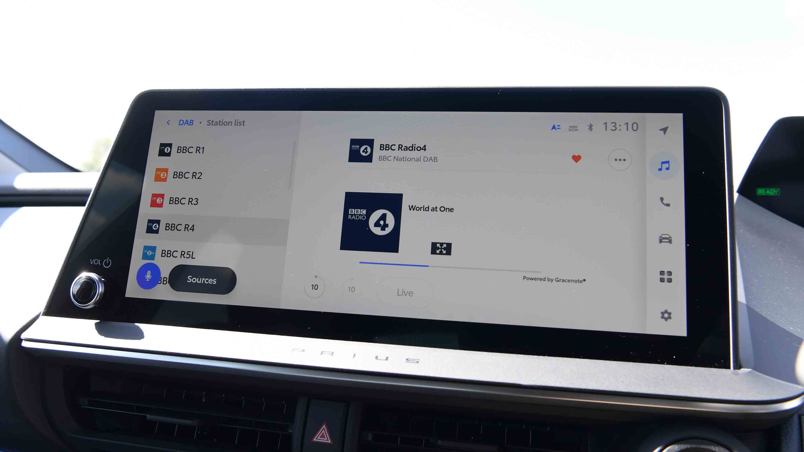 Toyota Prius - DAB radio