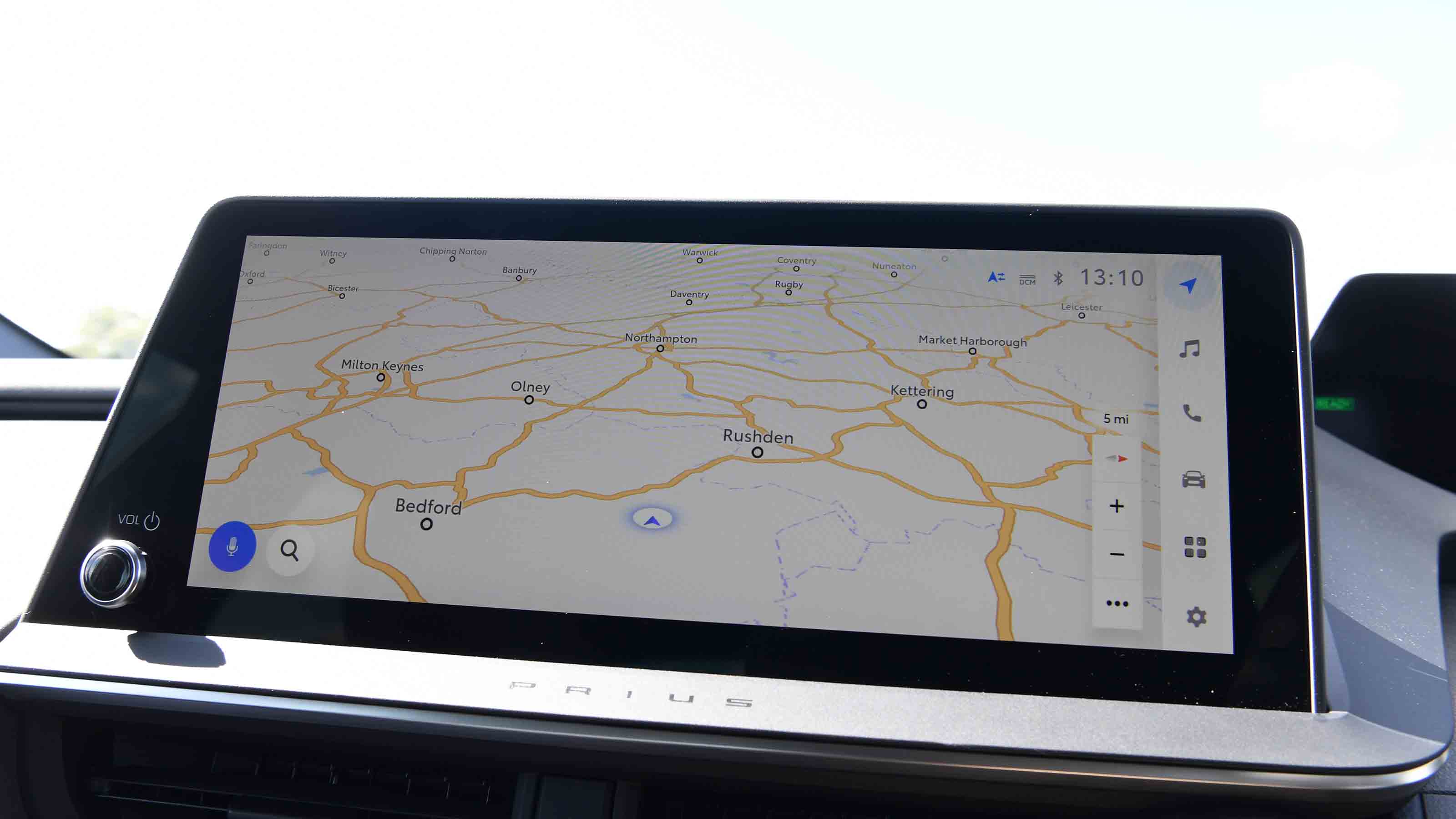 Toyota Prius - sat-nav