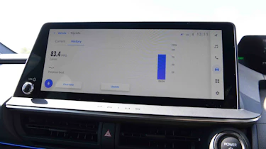 Toyota Prius - trip computer screen