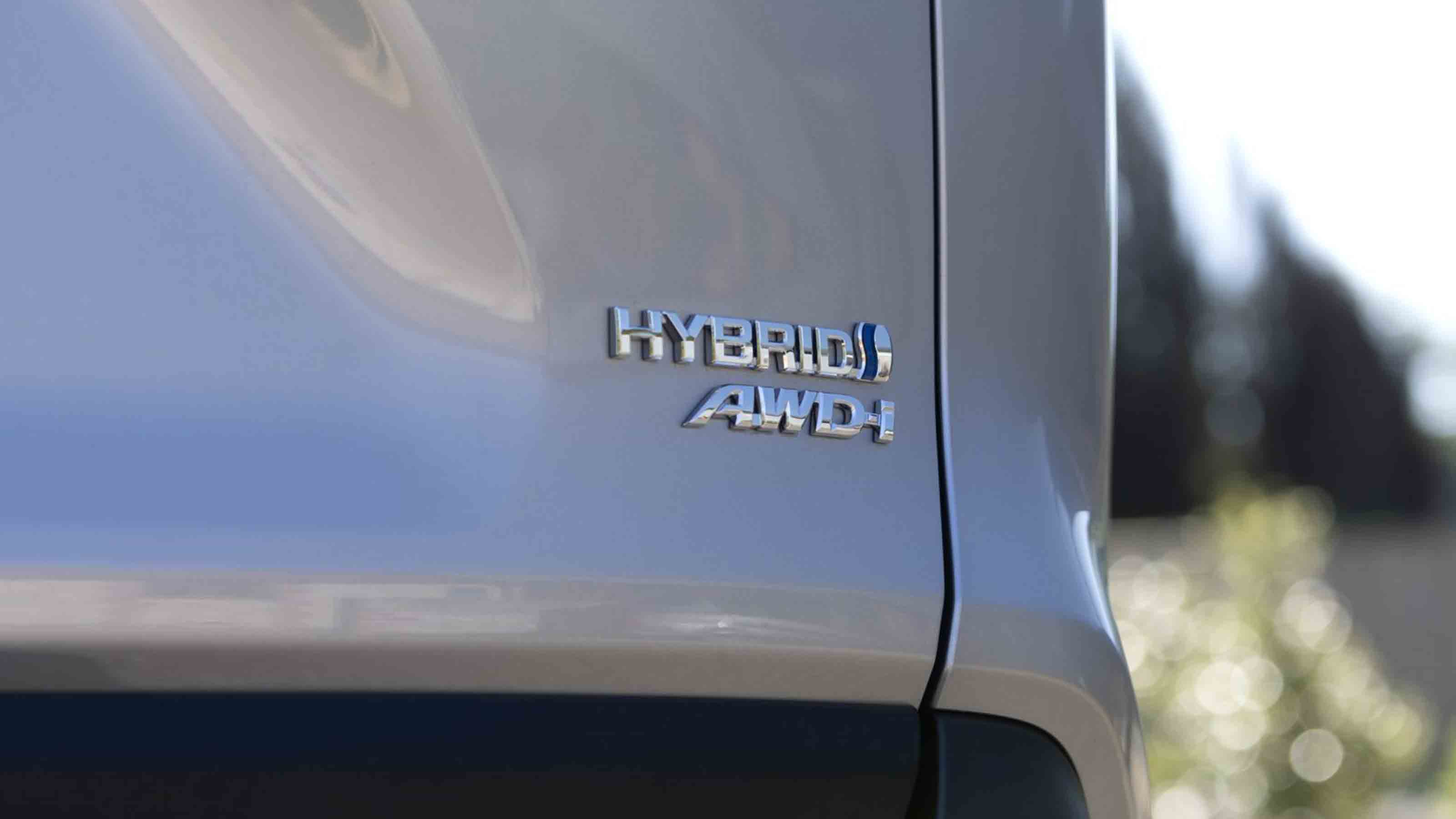 Toyota RAV4 - 'Hybrid' badge detail
