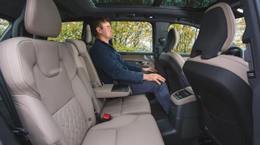 Alastair Crooks sat in the Volvo XC90 T8