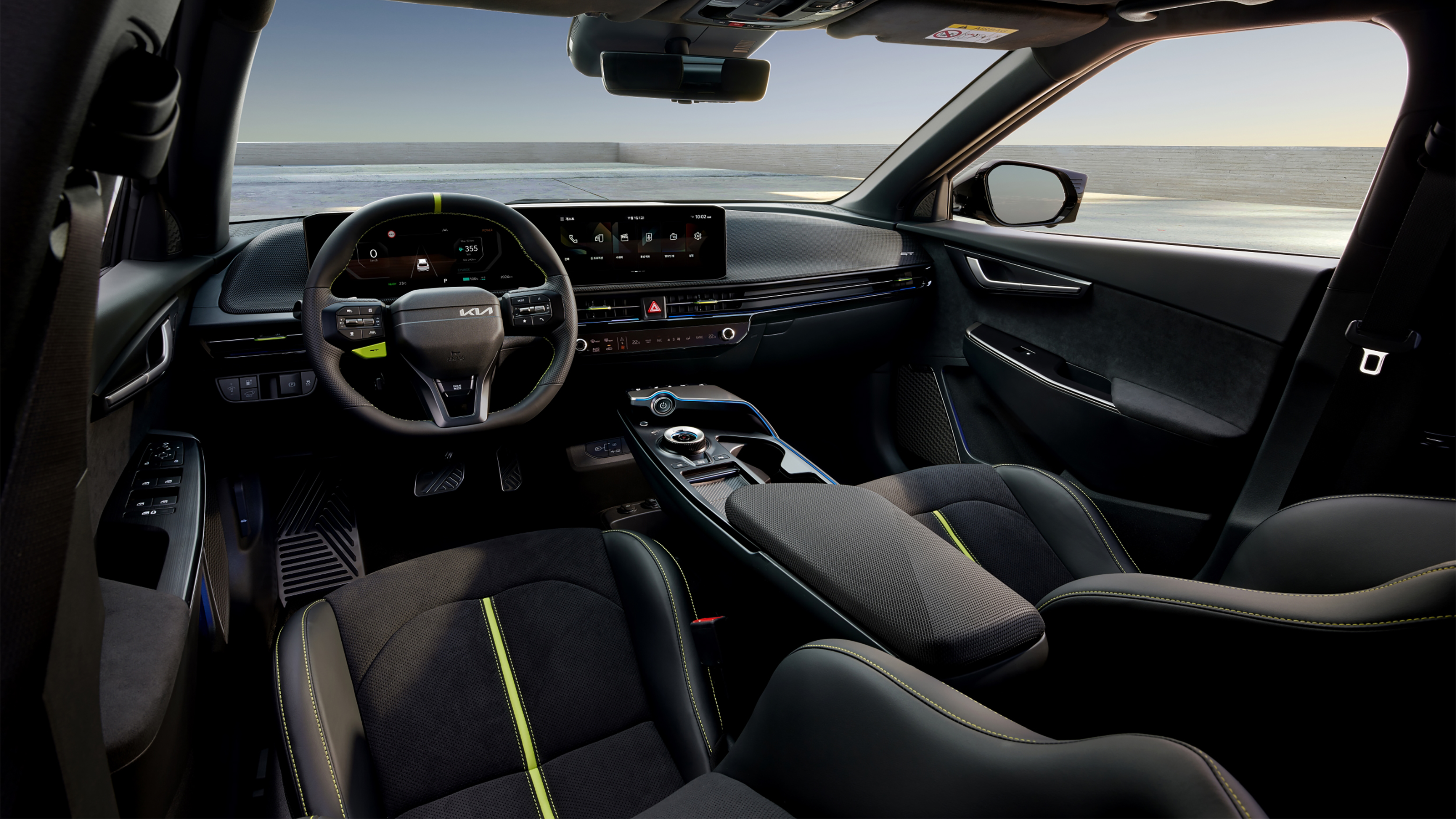 2025 Kia EV6 GT - interior overview