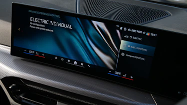 BMW 330e - infotainment screen