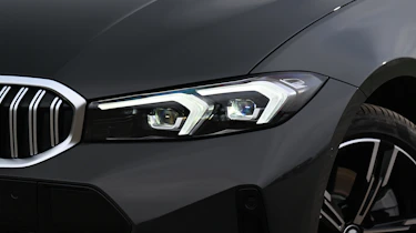 BMW 330e - headlight