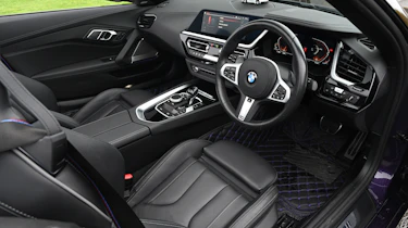BMW Z4 G29 interior view