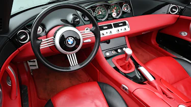 BMW Z8 interior view