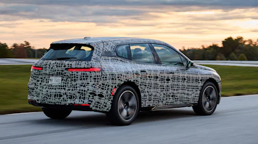 BMW iX prototype - rear