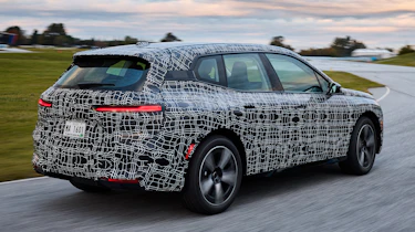 BMW iX prototype - rear action